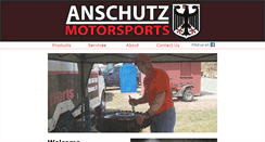 Desktop Screenshot of anschutzmotorsports.com
